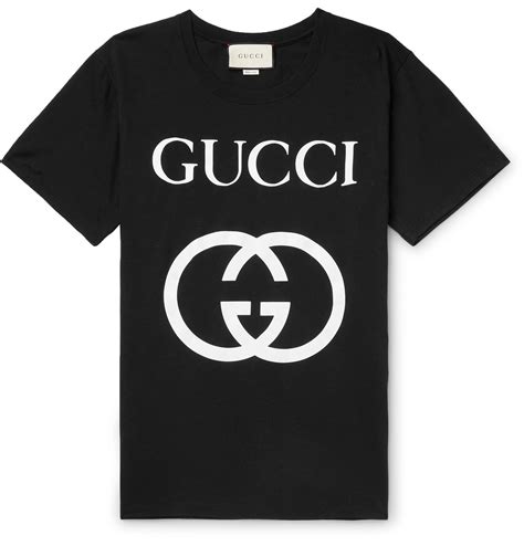 gucci tee black|Cotton jersey long sleeve T.